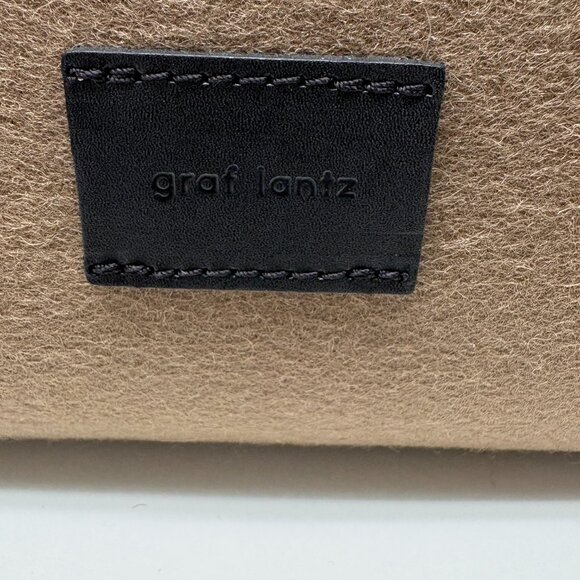 NEW Graf Lantz Hana Merino Wool Hobo Bag - Cumin (Brown) - Picture 6 of 10